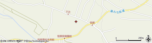 長野県茅野市湖東笹原1168周辺の地図