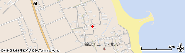 茨城県鹿嶋市荒野203周辺の地図