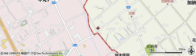 埼玉県桶川市加納664周辺の地図
