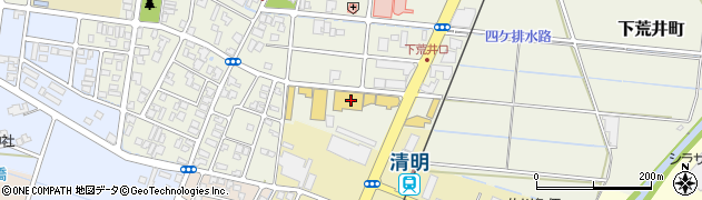 福井トヨタ自動車本社周辺の地図