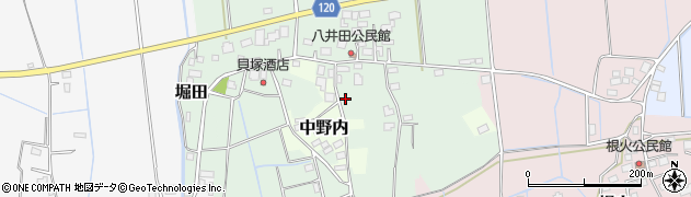 茨城県稲敷郡美浦村八井田316周辺の地図