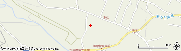 長野県茅野市湖東笹原1197周辺の地図
