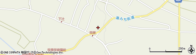 長野県茅野市湖東笹原1134周辺の地図