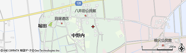 茨城県稲敷郡美浦村八井田304周辺の地図