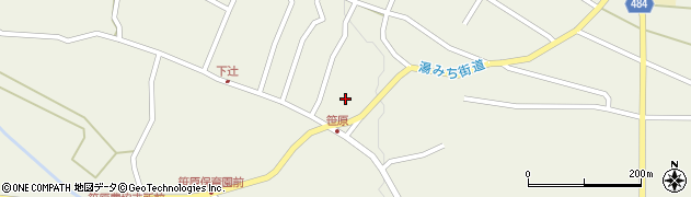 長野県茅野市湖東笹原1135周辺の地図