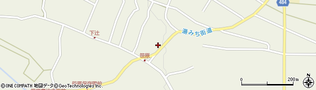 長野県茅野市湖東笹原1137周辺の地図