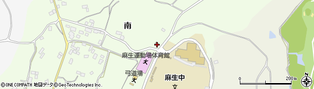 茨城県警察本部　行方警察署麻生駐在所周辺の地図