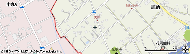 埼玉県桶川市加納636周辺の地図