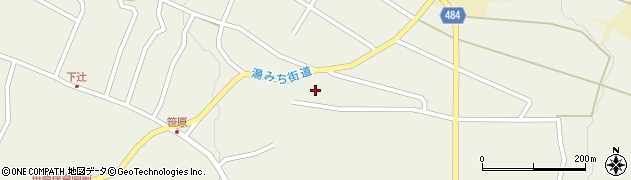 長野県茅野市湖東笹原1672周辺の地図