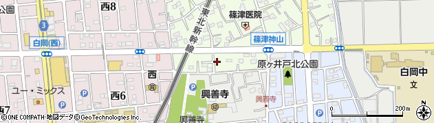 埼玉県白岡市篠津1924周辺の地図