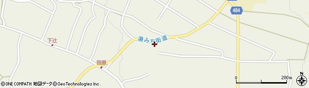 長野県茅野市湖東笹原994周辺の地図