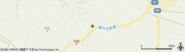 長野県茅野市湖東笹原1010周辺の地図