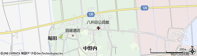 茨城県稲敷郡美浦村八井田498周辺の地図