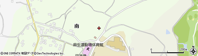 茨城県行方市南318周辺の地図