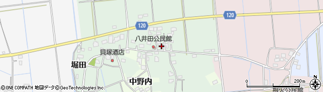 茨城県稲敷郡美浦村八井田503周辺の地図