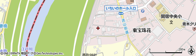 千葉県野田市東宝珠花479周辺の地図