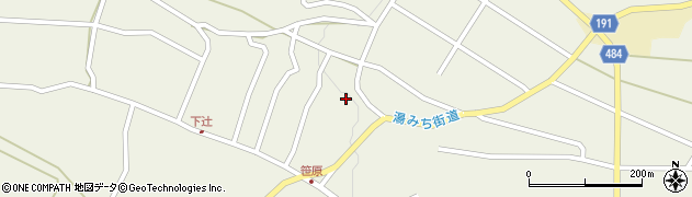 長野県茅野市湖東笹原1014-1周辺の地図