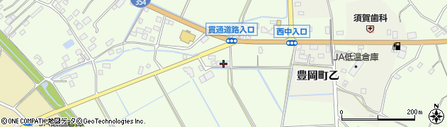 茨城県常総市豊岡町丙3836周辺の地図