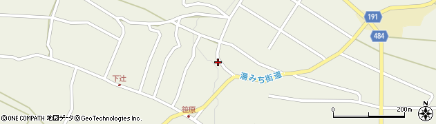 長野県茅野市湖東笹原1012周辺の地図
