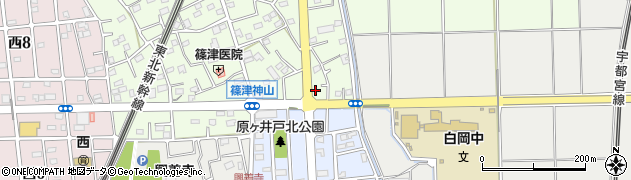 埼玉県白岡市篠津2025周辺の地図