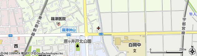 埼玉県白岡市篠津2034周辺の地図
