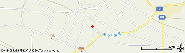 長野県茅野市湖東笹原1011周辺の地図