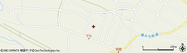 長野県茅野市湖東笹原1100周辺の地図