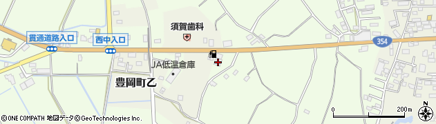 茨城県常総市豊岡町丙2883周辺の地図
