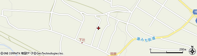 長野県茅野市湖東笹原1110周辺の地図