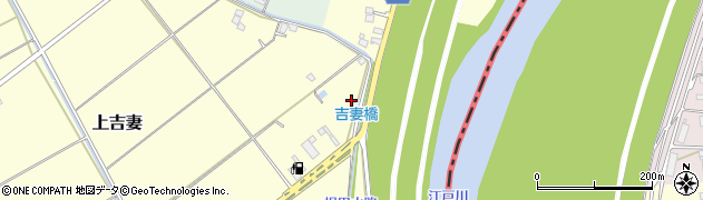 埼玉県春日部市上吉妻816周辺の地図