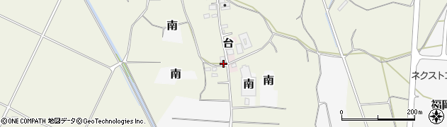 茨城県つくばみらい市台1760周辺の地図