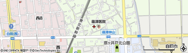 埼玉県白岡市篠津1937周辺の地図
