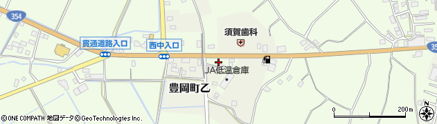 茨城県常総市豊岡町丙2892周辺の地図