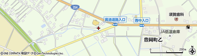 茨城県常総市豊岡町丙3846周辺の地図