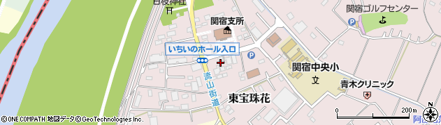 千葉県野田市東宝珠花248周辺の地図