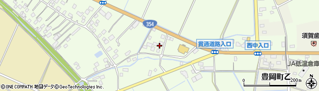 茨城県常総市豊岡町丙462周辺の地図