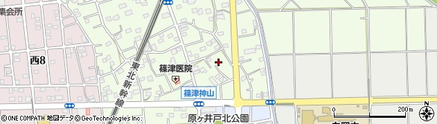埼玉県白岡市篠津2016周辺の地図
