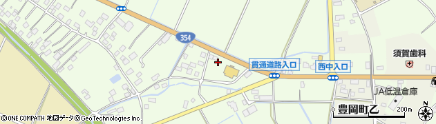 茨城県常総市豊岡町丙465周辺の地図