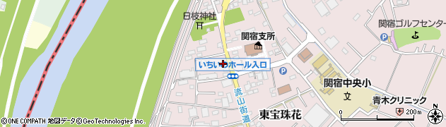 千葉県野田市東宝珠花546周辺の地図