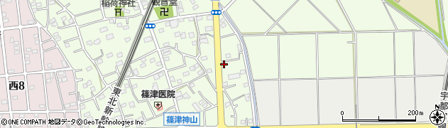 埼玉県白岡市篠津2053周辺の地図