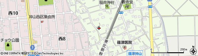 埼玉県白岡市篠津1953周辺の地図