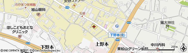 ネッツトヨタ埼玉東松山店周辺の地図