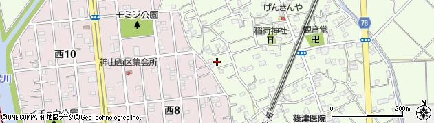 埼玉県白岡市篠津3079周辺の地図