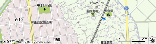 埼玉県白岡市篠津1878周辺の地図