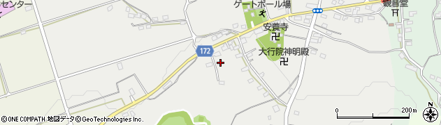 埼玉県比企郡嵐山町大蔵343周辺の地図