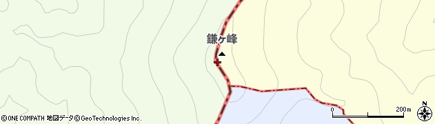 鎌ケ峰周辺の地図