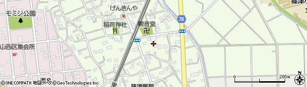 埼玉県白岡市篠津1995周辺の地図