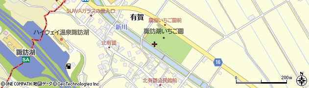 株式会社ココロス諏訪営業所周辺の地図