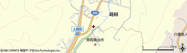 埼玉県秩父市蒔田2572周辺の地図