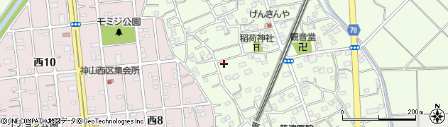 埼玉県白岡市篠津1877周辺の地図